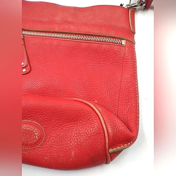 Roots Canada Leather Messenger Bag Crossbody Handbag Purse Vintage - Picture 4 of 16